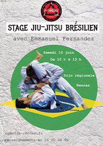 Affiche jiu-jits brésilien